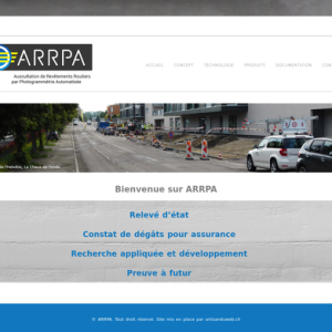 ARRPA - auscultation de revêtements routiers par photogrammétrie automatisée